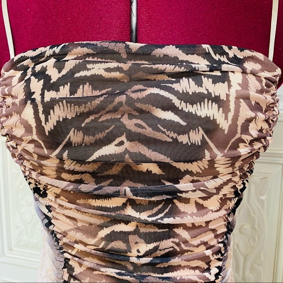 AFRM Amara Ruched Cocktail Dress. Small. - Picture 9 of 11